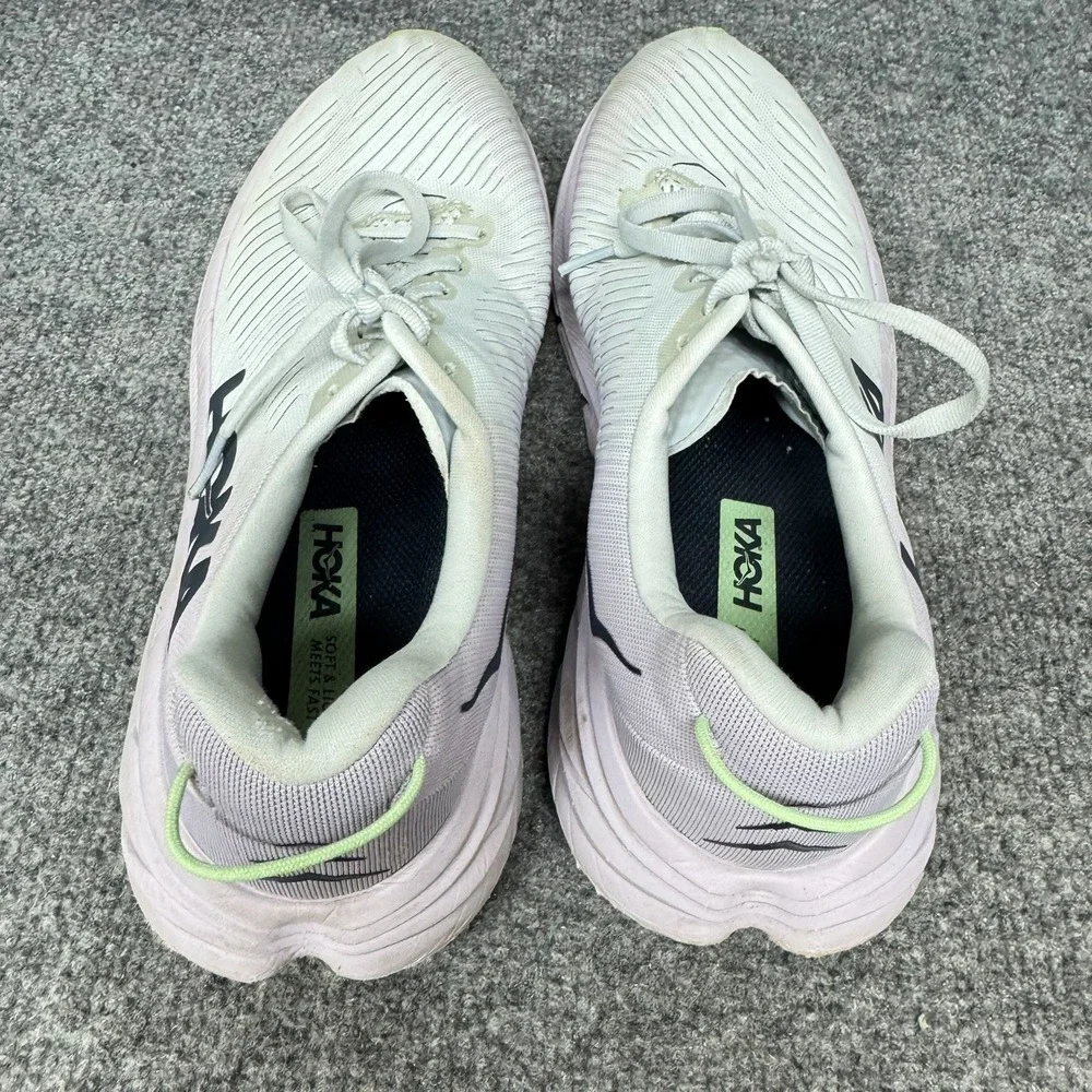 Hoka Rincon 3 Running Shoes Women 9 Pale Mauve Orchid Hush Lightweight Sneaker